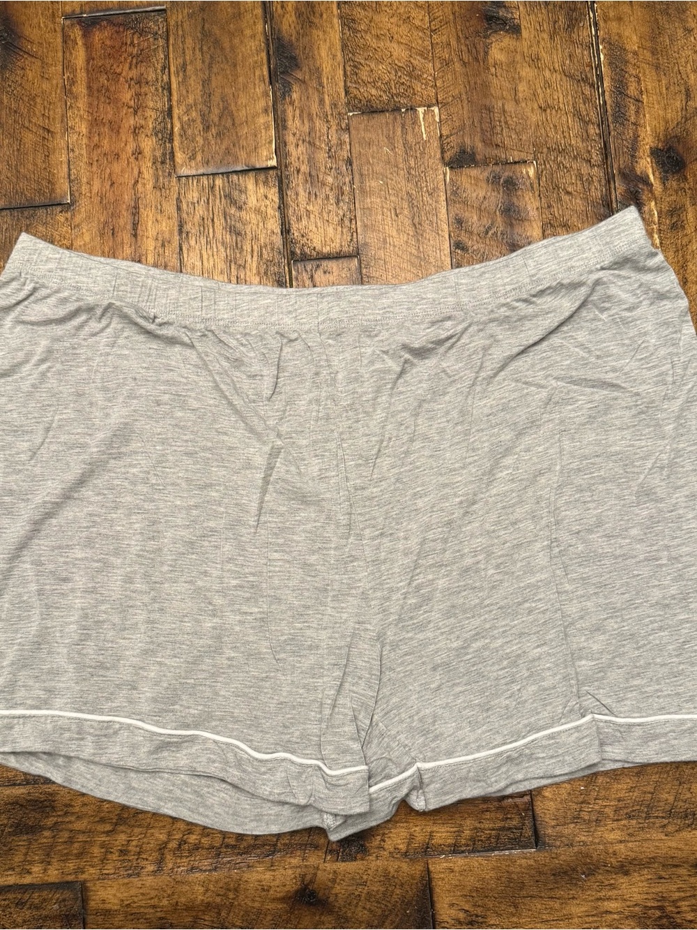 Women's Soft Modal Sleep Shorts - Light Gray